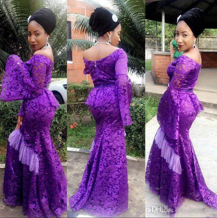 Latest lace gown styles 2018 for ladies online